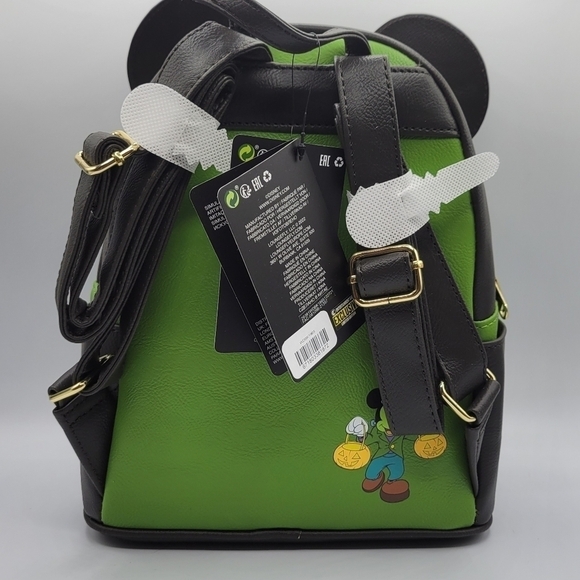 Loungefly Frankenstein Mickey Disney Backpack - Picture 6 of 11